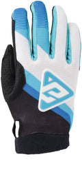 Answer 24 Peak Flo Gloves Black/Blue/White Youth - XS 442881